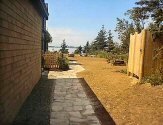 stone sidewalk